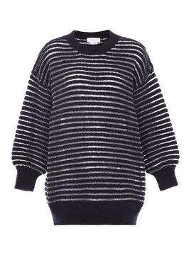 Caneva Jersey negro / blanco