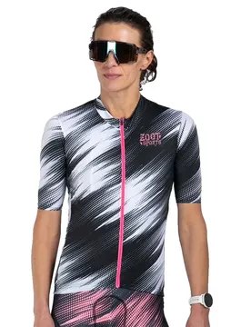Maillot à Manches Courtes Ltd Cycle Exposed Zipper