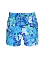 Pantaloncini da bagno uomo Print Reondo turchese XL