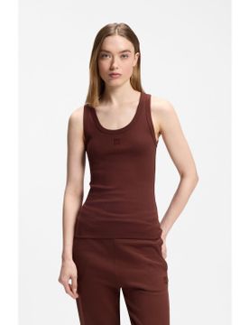 Para mujer. 50514489 Camiseta de tirantes Datamia (L), Casual, Algodón, Sin mangas / Tirantes