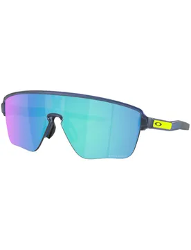 Lunettes de soleil - Corridor SQ Matte Trans Blue Prizm Sapphire - Bleu - Oakley - FashionsVida
