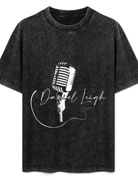 Daniel Leigh Logo T-Shirt Retro Graphic Print T-Shirt - Aliexpress - FashionsVida