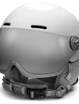 Casque Avec Visière Blenda 2.0 Matt White / Silver Mirror CAT2 S unisex