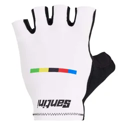 Guanti Corti Uci World Champion 2025 White