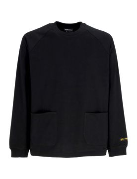 Maglietta Manica Lunga Uomo Pocket L/s Tee Black
