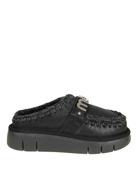 Zoccolo Bounce in pelle speciale