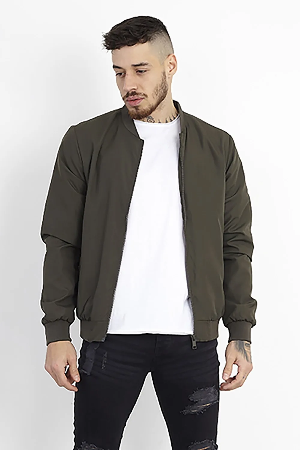 Bomber Mens Jacket - - Size: M - Brave soul - FashionsVida