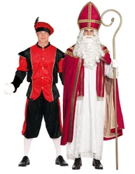 Nikolaus und Knecht Ruprecht Kostüm für Paare