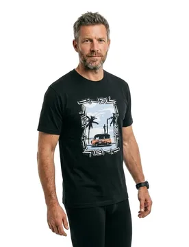 T-shirt à Manches Courtes Photo Front Print Black Out S - O´neill - FashionsVida