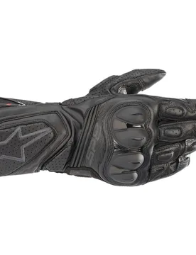 Guanti Moto in Pelle SP-8 V3 GLOVES Nero Nero taglia M - Alpinestars - FashionsVida