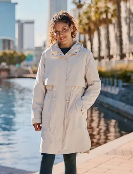 Eden Womens Mac - Beige - Beige - Size: 6 - Animal - FashionsVida