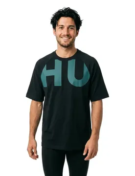 Hugo T-shirt à Manches Courtes Nalftee 10250555 Black S