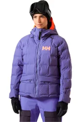 Emiko ridable puffy chaqueta esquí mujer Morado (XL)