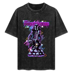 Predator Retro T-Shirt Comfortable Workout Short Sleeve Shirt