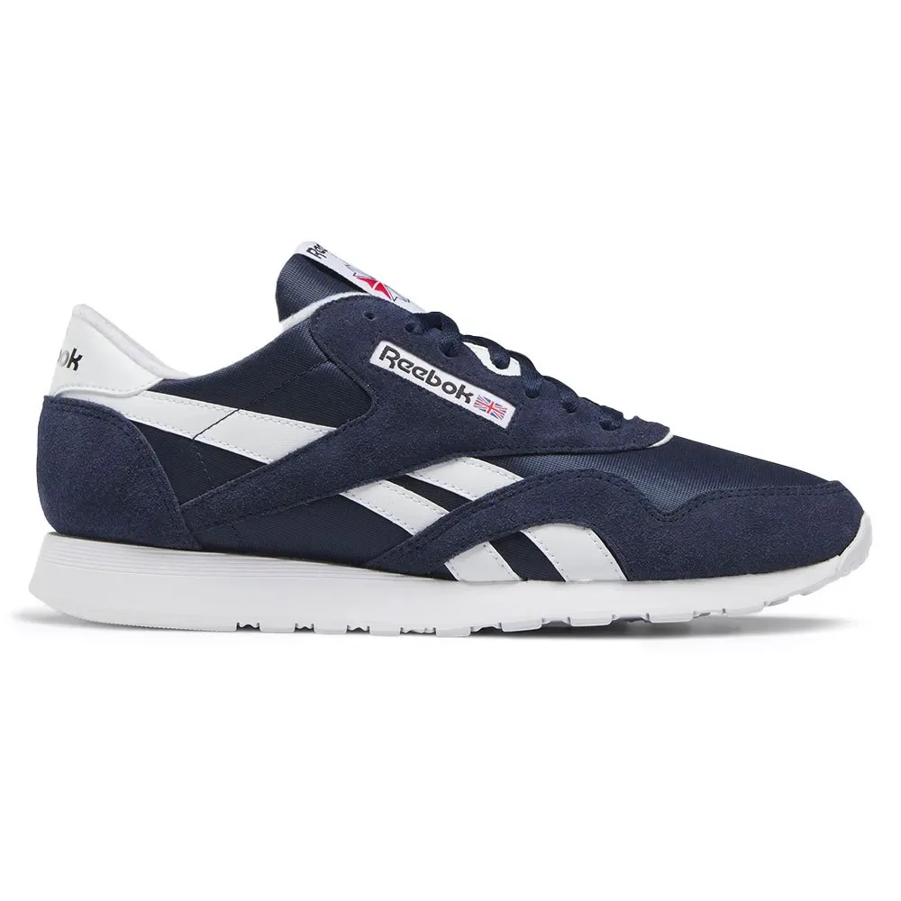 Sneaker Classic Nylon Vector Navy / Ftw White / Ftw White EU 41 - Reebok - FashionsVida