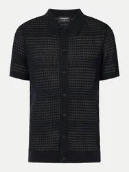 Strickshirt Ander Schwarz L