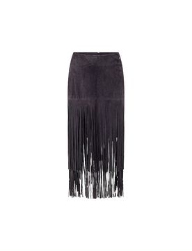 Maxifalda azul oscuro 34