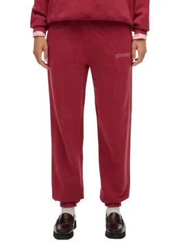 Joggers Athletic Essential Boyfriend Bordeaux Red XS