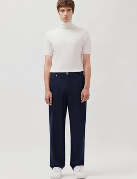 Pocket Cropped aus Blue Denim Blau 36/32 - Seidensticker.com - FashionsVida