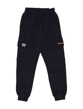 Pantalone Tuta Felpato Uomo Signature Cargo Sweat Pant Black
