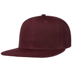 Denver Snapback Cap - bordeaux - Size: One Size