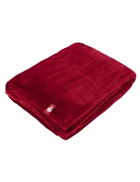 Pack Cranberry Snuggle Up Thermal Blanket In Cranberry Men's Ladies and Kids One Size - - Red - Size: One Size - Heat Holders - FashionsVida