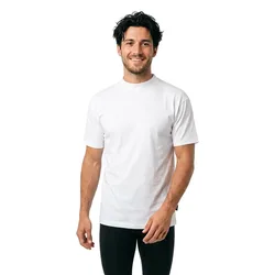 T-shirt à Manches Courtes Crossover 00782 White 4XL