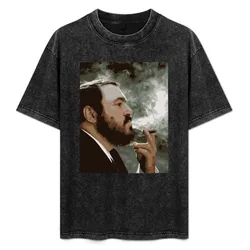 Pavarotti T-Shirt Simple Line Art Print Tee