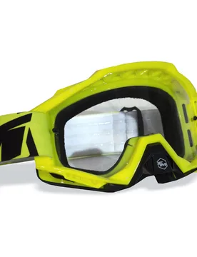 Maschera Moto Cross Enduro ROBIN Giallo taglia unica - Fm racing - FashionsVida
