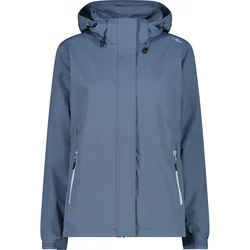 Jacket Zip Hood With Ventilation Damen Funktionsjacke, blau 38