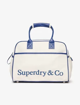Superdry Damen Heritage Retro Gym Bag White - Größe: 1Größe - 64.99 - FashionsVida