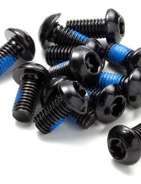 Disc rotor bolt set - 12 pcs pastillas discos y accesorios freno Negro (UNICA)