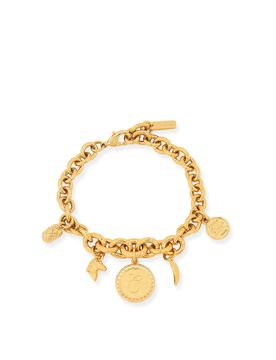 Bracciale In Ottone Con Charms