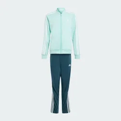 Track suit Essentials 3-Stripes 14-15A Semi Flash Aqua / White