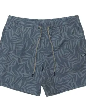 Short De Bain Crew Volley Washed Green M