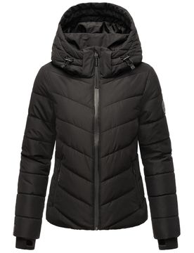 MARIKOO Chaqueta de invierno negro