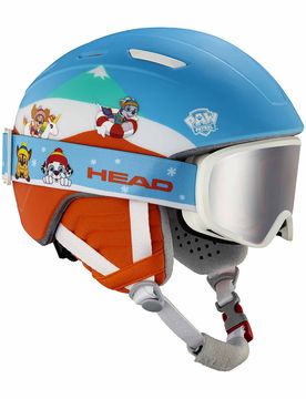 Set Helm + Maske – Kinder – Mojo Set Paw Mojo Set Paw Kindergröße 47-51 cm Blau