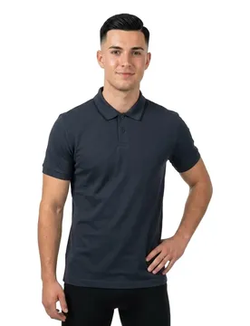 Polo à Manches Courtes Phoenix 10279708 Orange Dark Blue 2XL