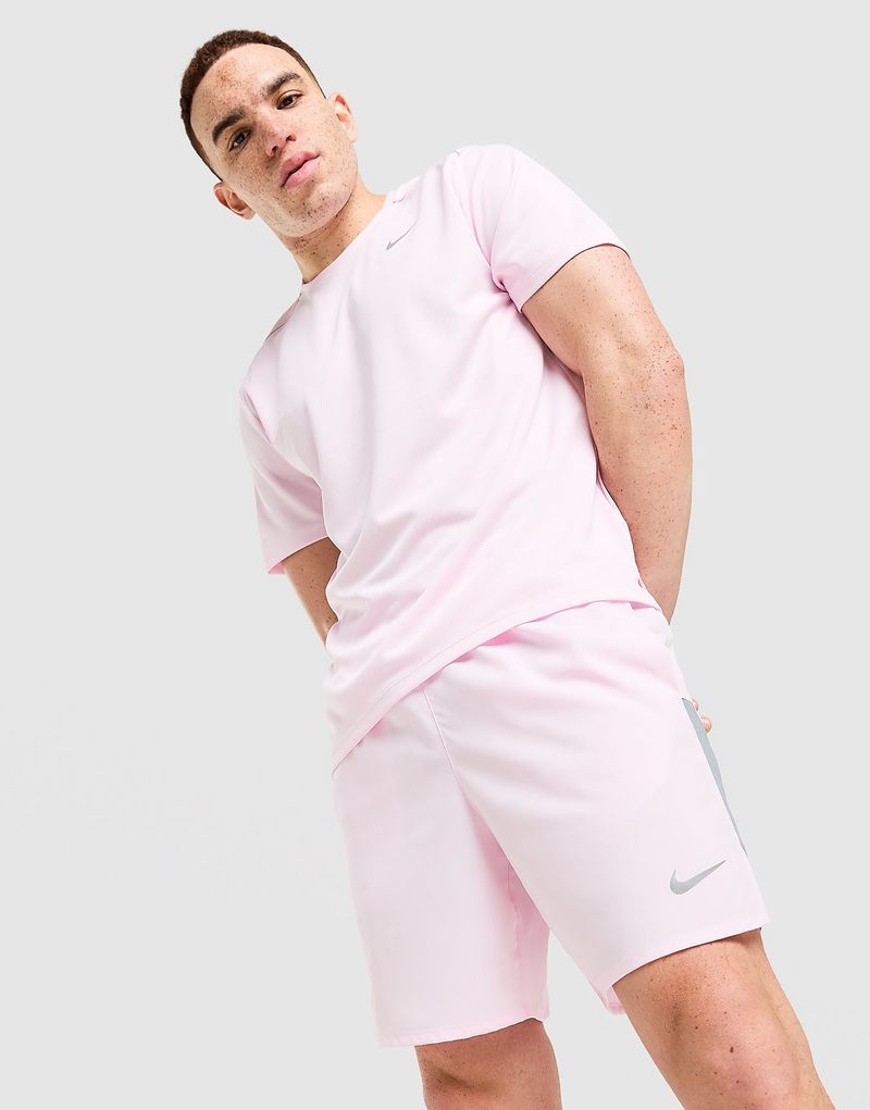 Mens Pantaloncino Challenger 7 - Rosa, rosa rosa Uomo taglia M