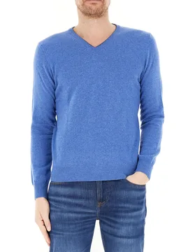 Maglione misto lana BLU AVIO M - PREMODE - FashionsVida