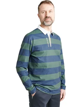 Polo Strandhill Longsleeve, gruen xxl - Abacus - FashionsVida