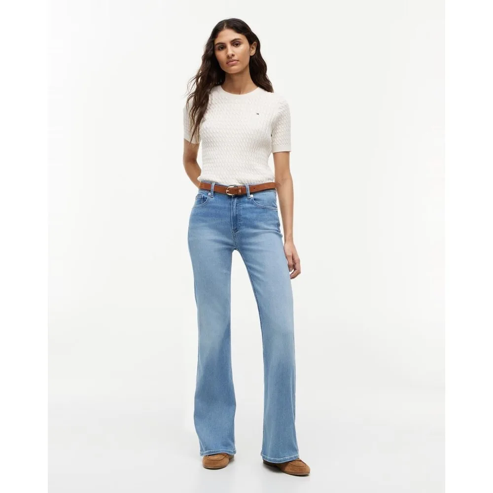 Pantalón vaquero de mujer con corte acampanado - Tommy Hilfiger - FashionsVida