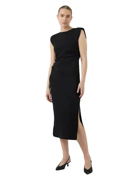 Robe Midi Sans Manches Pina Black L