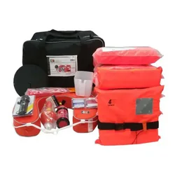 People Safety Set Orange One Size unisex
