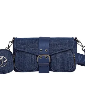 Borsa A Tracolla Giselda Light Indigo One Size - Pepe jeans - FashionsVida