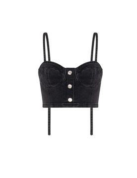 Canotte e top donna - top denim strech 13,5 oz - n.d