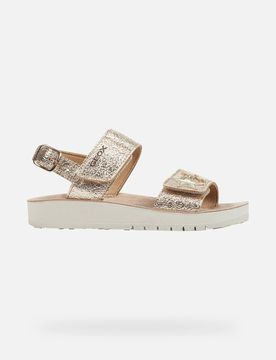 Schuhe Sandal Costarei Mädchen Gold 27 Gold