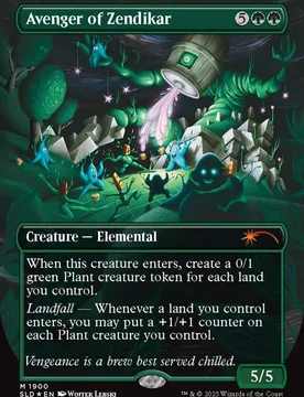 Avenger of Zendikar (Foil) (Secret Lair - Everyone's Invited!) Secret Lair Drops - Magic: The Gathering - FashionsVida