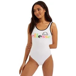 Maillot De Bain Arancione White 2XS