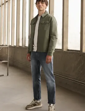 Street One Regular Fit Jeans male Grau